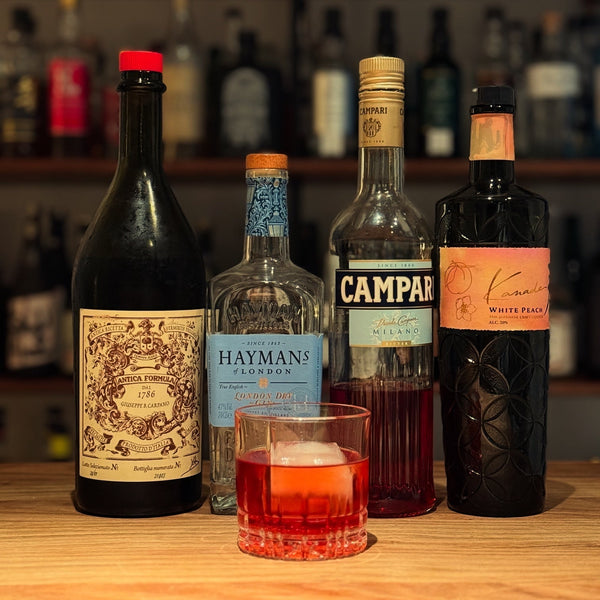 White Peach Negroni - Fruchtiger Twist zum Original