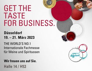 Besucht uns bei der ProWein, der größten Fachmesse für Weine und Spirituosen
