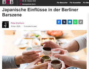 Peter Eichhorn für den BCB: Japanische Einflüsse in der Berliner Barszene