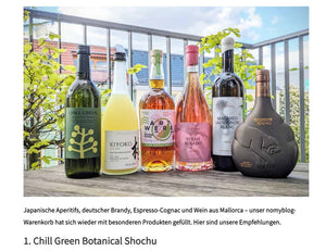 nomyblog: Chill Green Botanical Shochu - der Frühlings-Warenkorb 2025