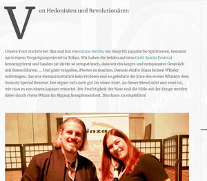 Doktor Whisky - Spreeside Whisky Festival am Holzmarkt