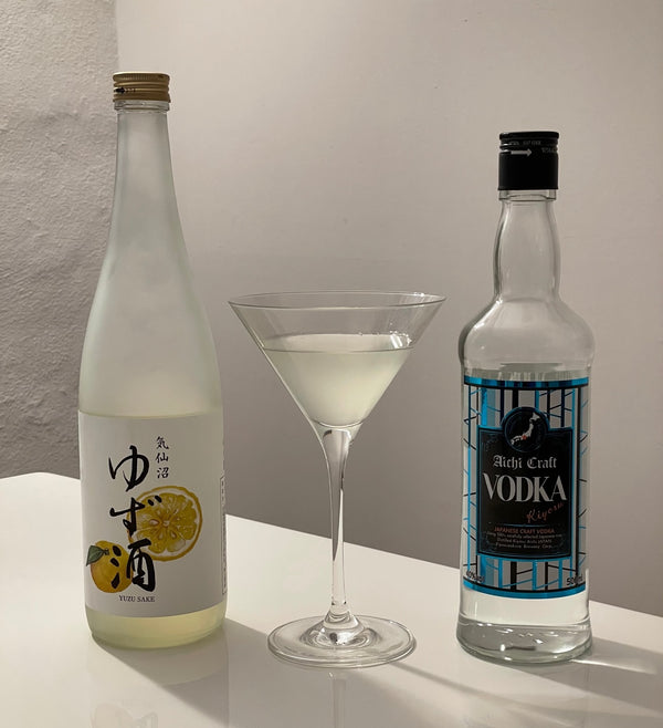 Yuzu-Sake Martini - erfrischend, köstlich und schnell gemixt!