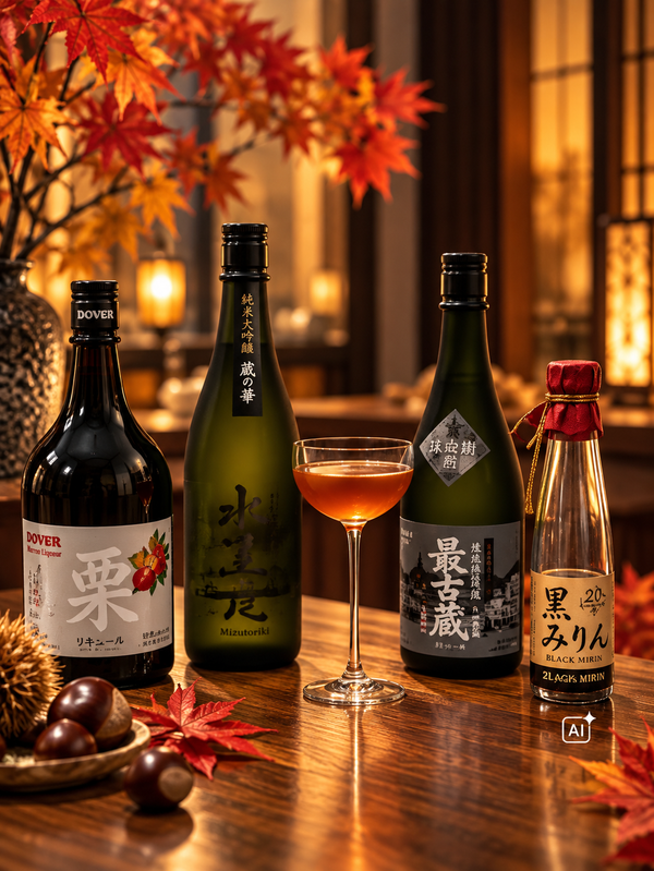 From Kuri to Kuro: A Cocktail for the Japanese Fall