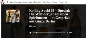 Sumikai - Rolling Sushi Special - Die Welt der japanischen Spirituosen