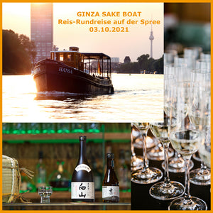 Ginza Sake Boat - Exklusive Reis-Rundreise auf der Spree am 3.10. / Sake Week Berlin