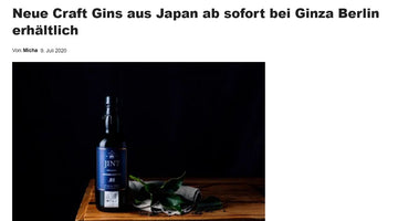 Sumikai - Neue Craft Gins aus Japan ab sofort bei Ginza Berlin erhältlich