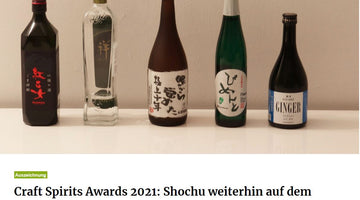 about-drinks - Craft Spirits Awards 2021 - Shochu weiterhin auf dem Vormarsch