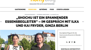 nomyblog - Magazin für gute Gastronomie - Shochu und Foodpairing