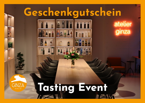Geschenkgutschein für ein Speed-Tasting - Samstagnachmittags bei Ginza Berlin