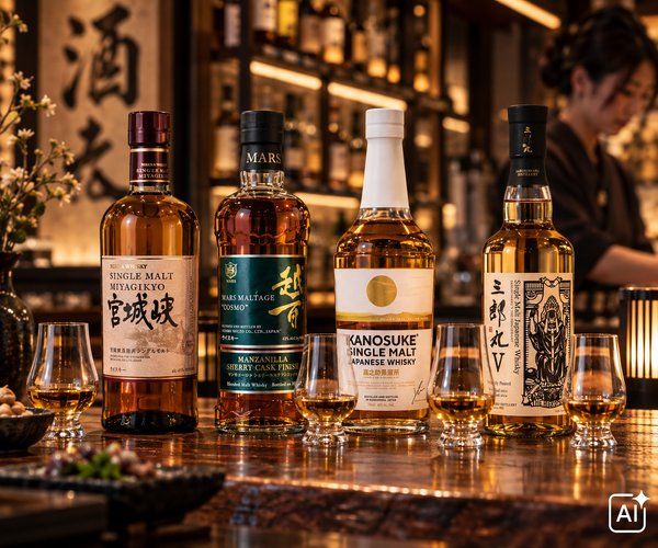 19.03:2027: Japanese Whisky Tasting